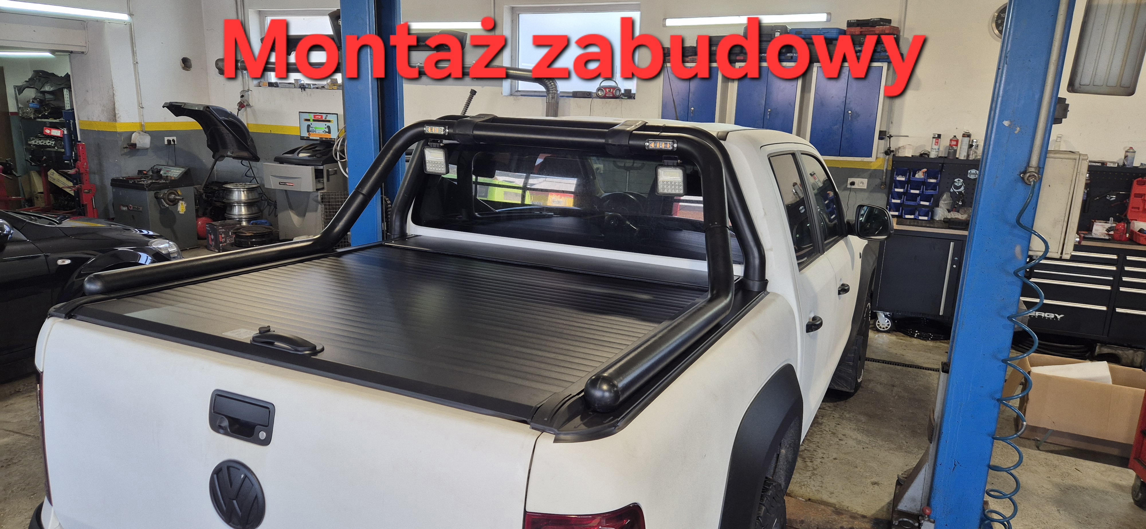 VW Amarok – montaż zabudowy