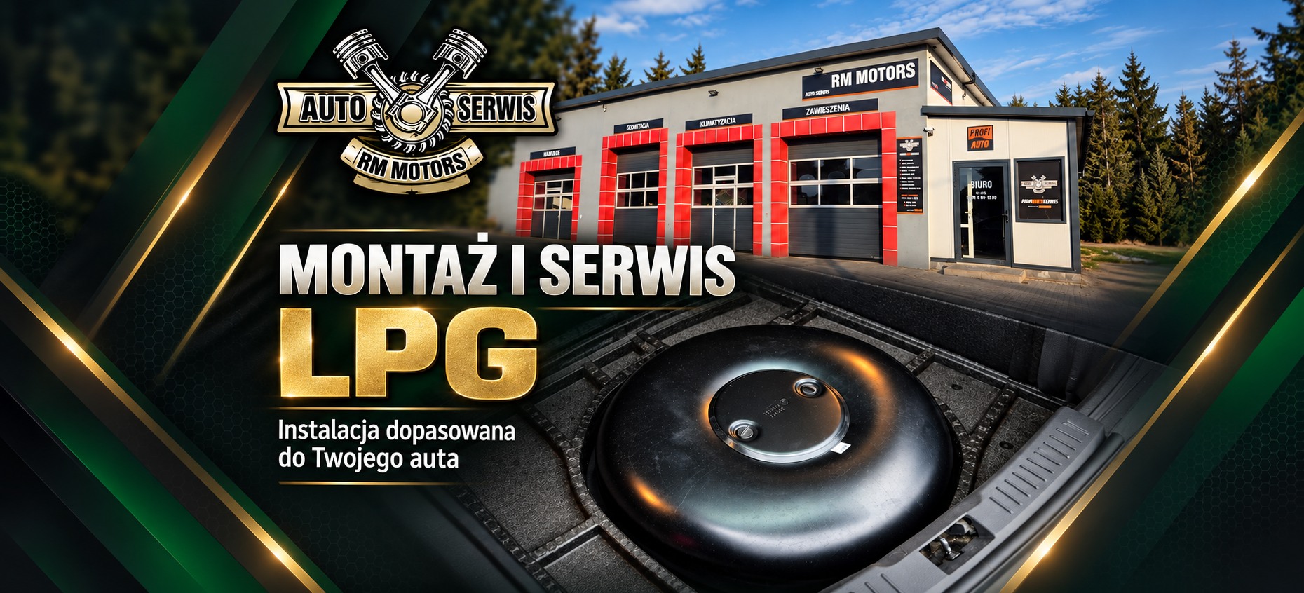 RM Motors — montaż instalacji LPG