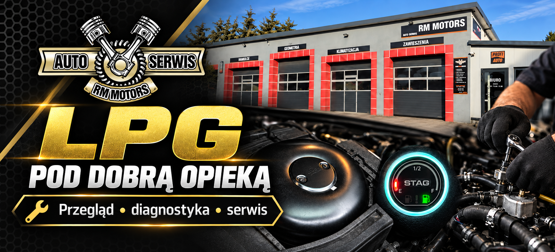 RM Motors — serwis instalacji LPG