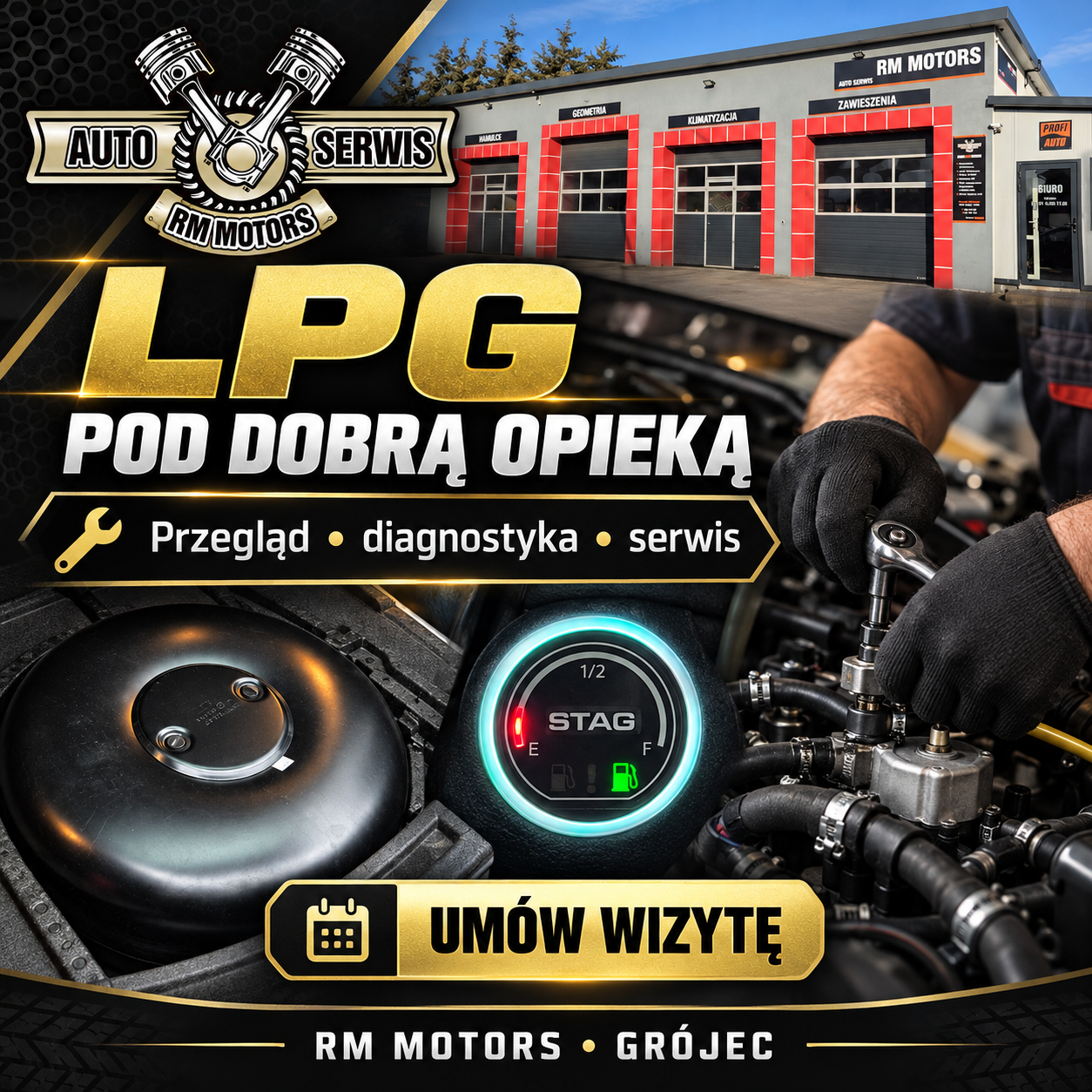 RM Motors — LPG pod dobrą opieką