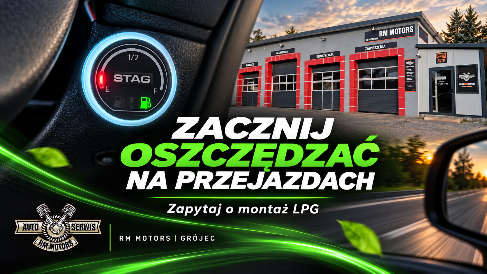 RM Motors — zacznij oszczędzać dzięki LPG